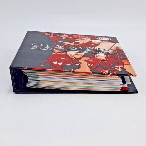 Olympic Hockey Heroes-Esso-Complete Set of 60 Cards in Collector Binder-1998 - Picture 10 of 10